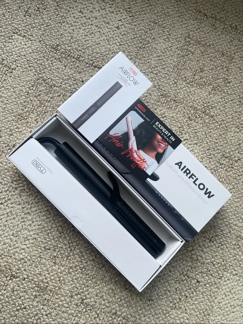 Tymo Airflow 2-in-1 Hair Curler & Straightener